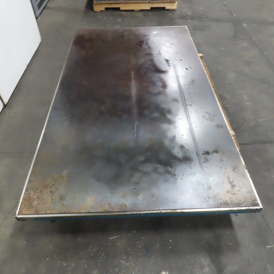 45-3/4" x 80" Steel Hot Oil Heat Transfer Plate 2" Thick