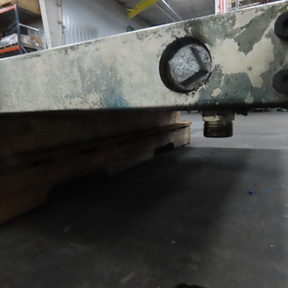 45-3/4" x 80" Steel Hot Oil Heat Transfer Plate 2" Thick