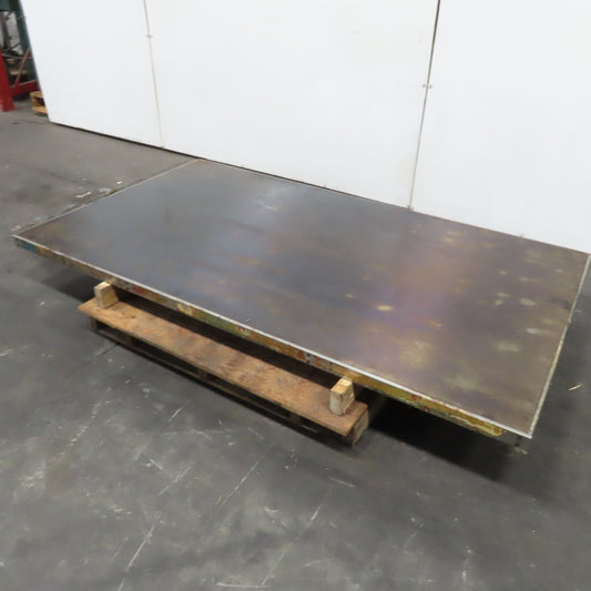 45-3/4" x 80" Steel Hot Oil Heat Transfer Plate 2" Thick