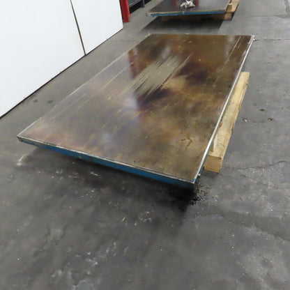 45-3/4" x 80" Steel Hot Oil Heat Transfer Plate 2" Thick