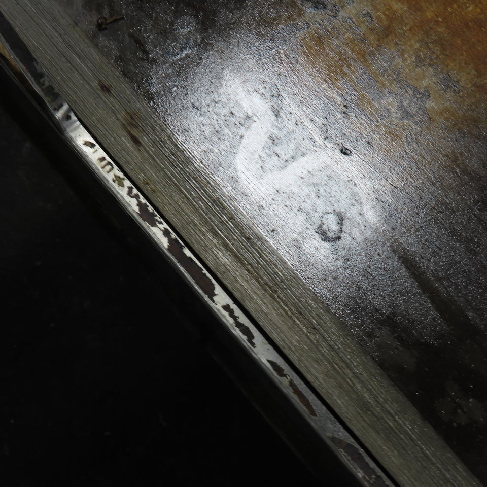 45-3/4" x 80" Steel Hot Oil Heat Transfer Plate 2" Thick