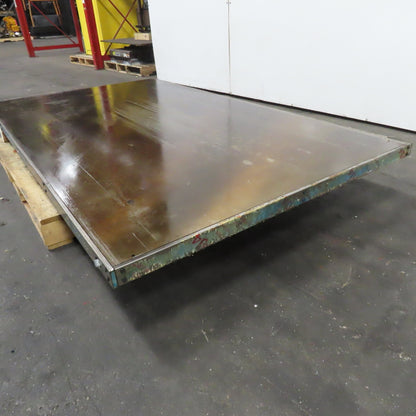 45-3/4" x 80" Steel Hot Oil Heat Transfer Plate 2" Thick
