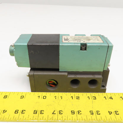 Numatics 153SA43AK046T30 2 Position Pneumatic Solenoid Valve 110/120V Coil