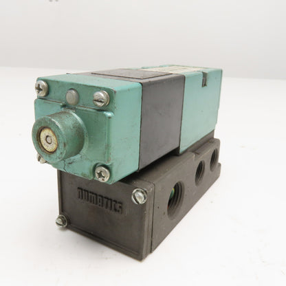 Numatics 153SA43AK046T30 2 Position Pneumatic Solenoid Valve 110/120V Coil