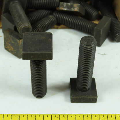1/2"-13 x 2" Long Square Head Machine Bolts 2-1/4" OAL Lot Of 55