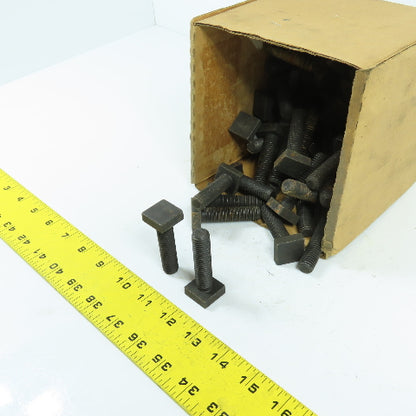 1/2"-13 x 2" Long Square Head Machine Bolts 2-1/4" OAL Lot Of 55