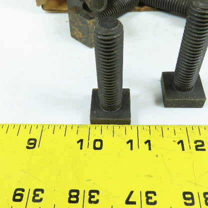 1/2"-13 x 2" Long Square Head Machine Bolts 2-1/4" OAL Lot Of 55