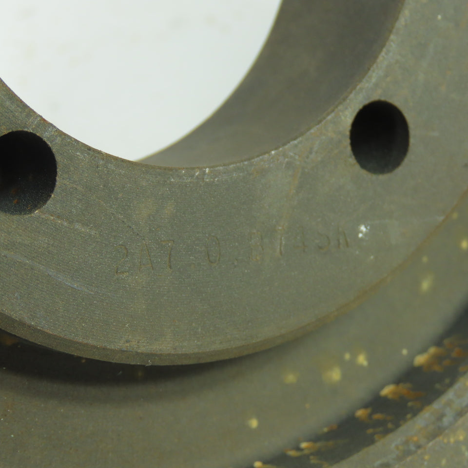Maurey 2A7.0.B74SK 7-3/4" OD x 1-3/4" Wide 2 Groove V-Belt Pulley 2.74" Bore