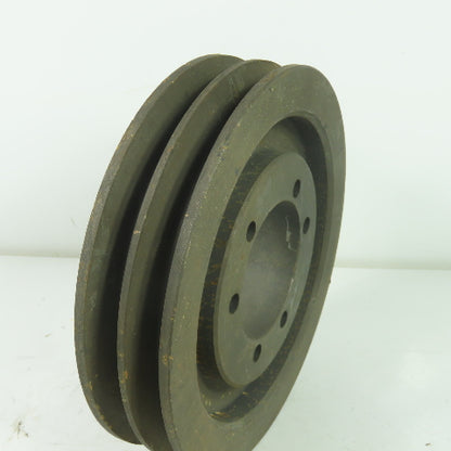 Maurey 2A7.0.B74SK 7-3/4" OD x 1-3/4" Wide 2 Groove V-Belt Pulley 2.74" Bore