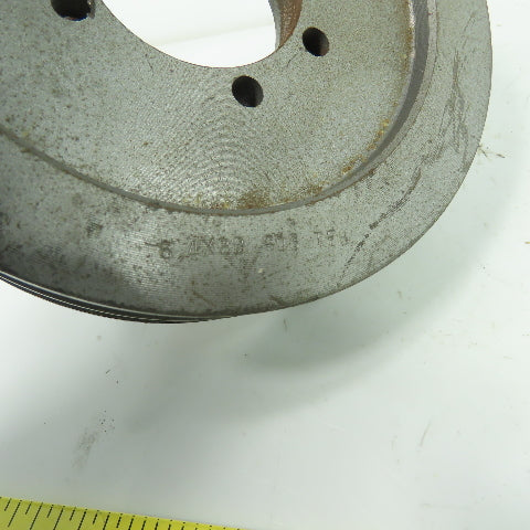 6-3/4" OD x 1-3/4" Wide 2 Groove V-Belt Pulley 3710RPM Max