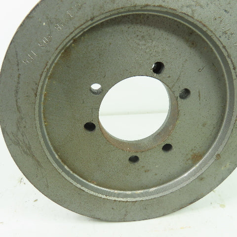 6-3/4" OD x 1-3/4" Wide 2 Groove V-Belt Pulley 3710RPM Max