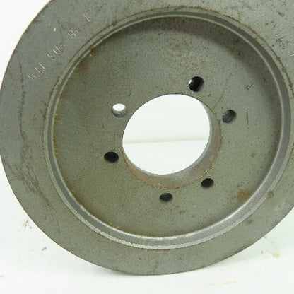 6-3/4" OD x 1-3/4" Wide 2 Groove V-Belt Pulley 3710RPM Max