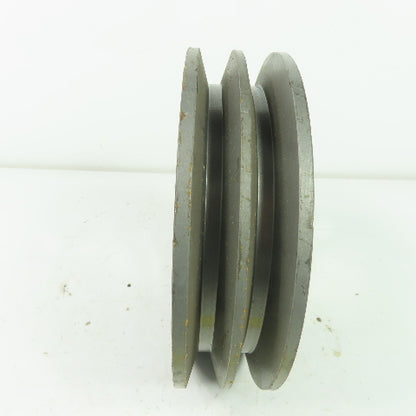 6-3/4" OD x 1-3/4" Wide 2 Groove V-Belt Pulley 3710RPM Max