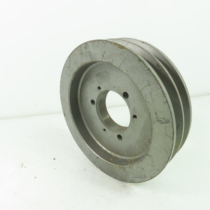 6-3/4" OD x 1-3/4" Wide 2 Groove V-Belt Pulley 3710RPM Max