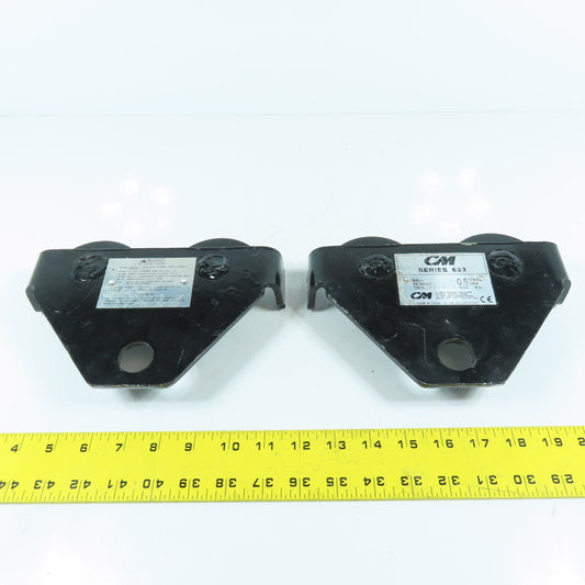 CM Series 633 1/2 Ton Ball Bearing Manual Push/Pull Trolley (INCOMPLETE) NEW