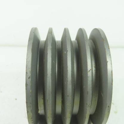 4-7/8" OD x 3-1/4" Wide 4 Groove V-Belt Pulley 7-1/8" Bore