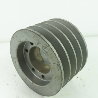 4-7/8" OD x 3-1/4" Wide 4 Groove V-Belt Pulley 7-1/8" Bore