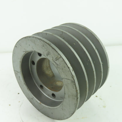 4-7/8" OD x 3-1/4" Wide 4 Groove V-Belt Pulley 7-1/8" Bore