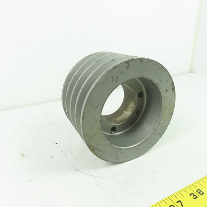 4-7/8" OD x 3-1/4" Wide 4 Groove V-Belt Pulley 7-1/8" Bore