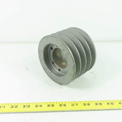 4-7/8" OD x 3-1/4" Wide 4 Groove V-Belt Pulley 7-1/8" Bore