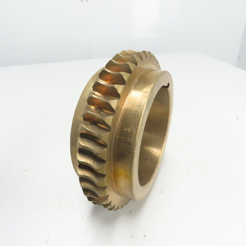8-3/4" OD x 3.15" Wide Worm Gear 40-Tooth 5-1/2" Bore DQ40175