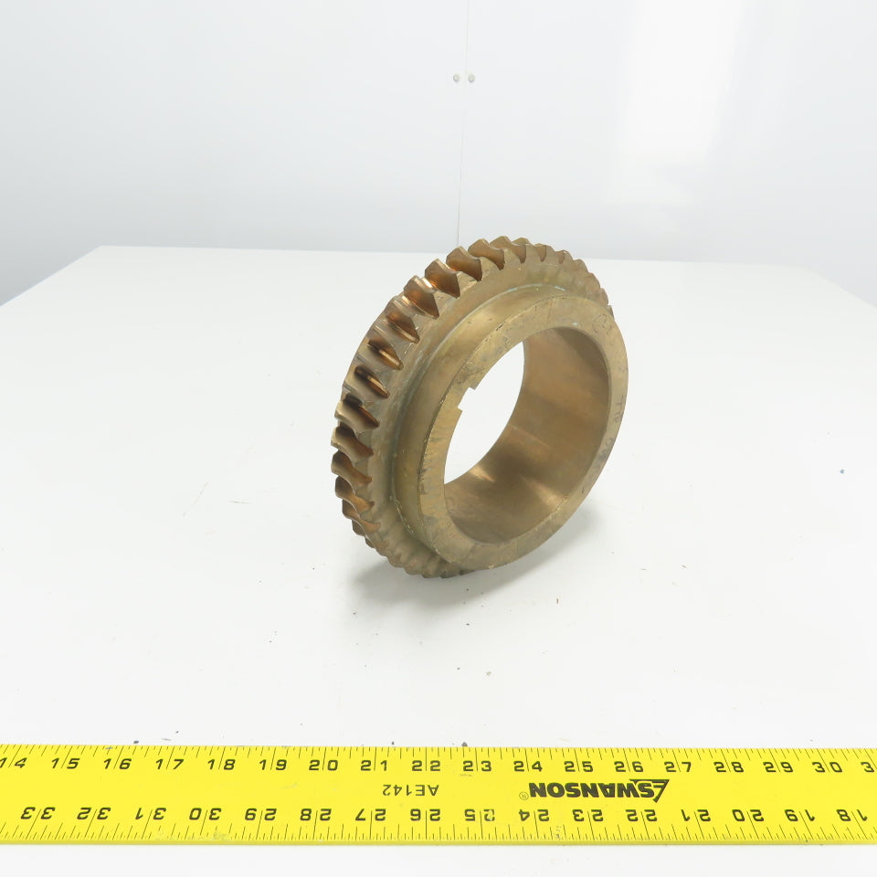 8-3/4" OD x 3.15" Wide Worm Gear 40-Tooth 5-1/2" Bore DQ40175