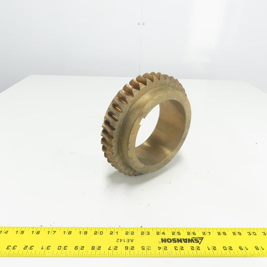 8-3/4" OD x 3.15" Wide Worm Gear 40-Tooth 5-1/2" Bore DQ40175