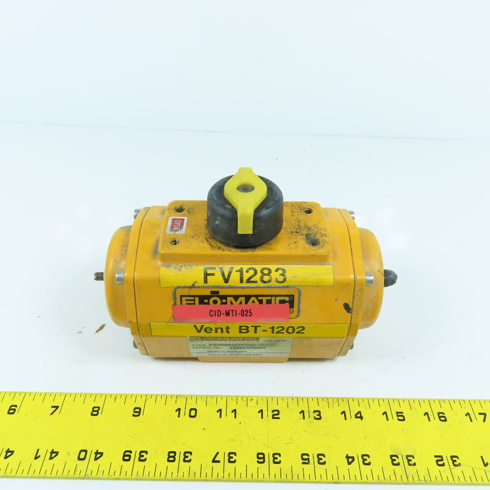 El-O-Matic ES0040.U2A04A.14K0 Pneumatic Valve Actuator 120PSIG