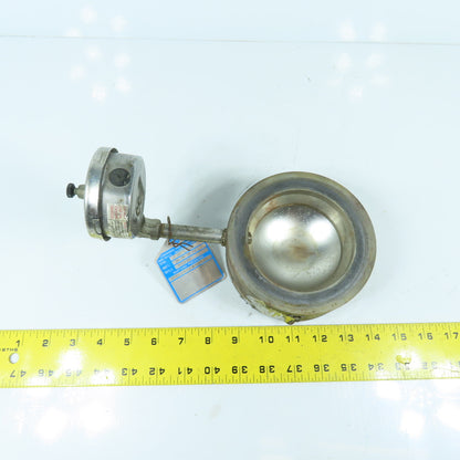 Continental Disc 8212426A 316 Stainless 3" Rupture Disc 275PSIG @ 400°F W/ Gauge