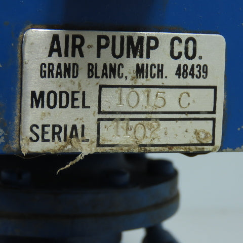 Air Pump Valve Corp 1015 C Apco Overspeed Control Valve Made In USA