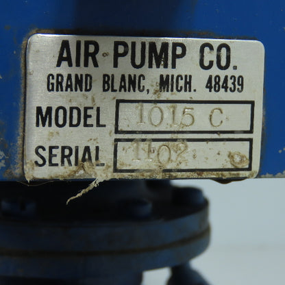 Air Pump Valve Corp 1015 C Apco Overspeed Control Valve Made In USA