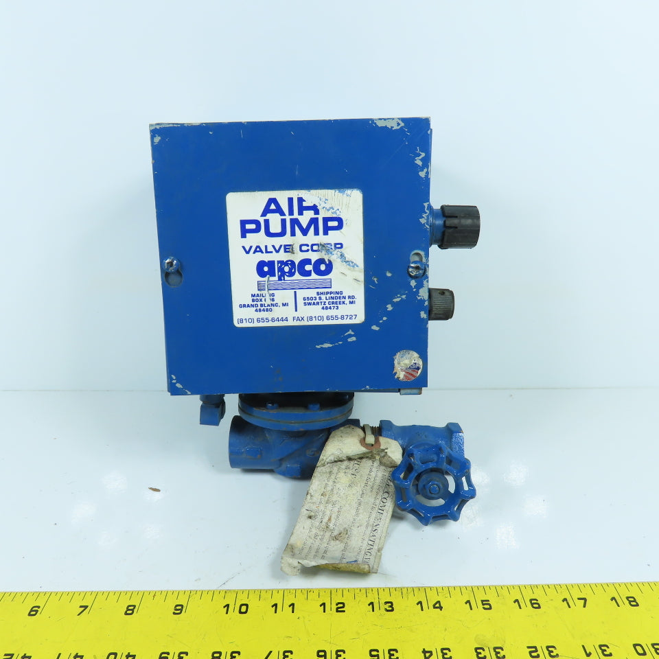 Air Pump Valve Corp 1015 C Apco Overspeed Control Valve Made In USA