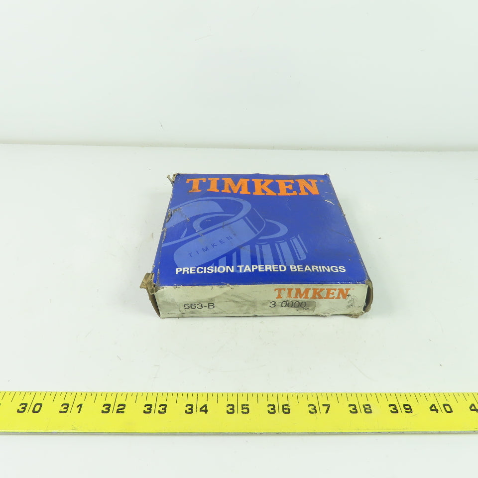 Timken 563-B Precision Tapered Roller Bearing 3 0000 NEW