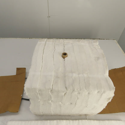 K-Lite #8 RCF Refractory Ceramic Fiber Anchored Block 1" x 12" x 24" L Lot Of 8