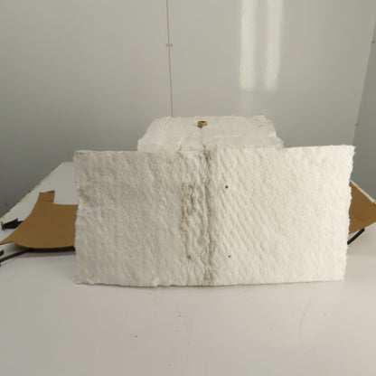 K-Lite #8 RCF Refractory Ceramic Fiber Anchored Block 1" x 12" x 24" L Lot Of 8