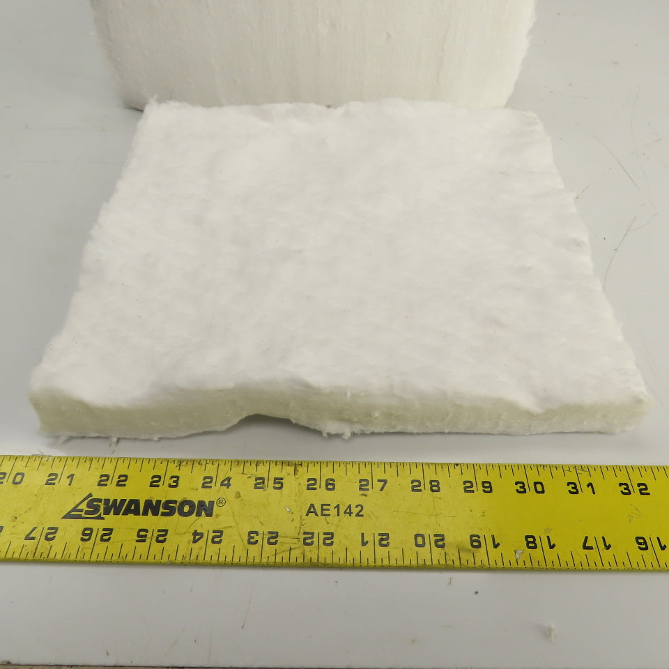 K-Lite #8 RCF Refractory Ceramic Fiber Blanket 1" x 10" x 12" L Lot Of 8