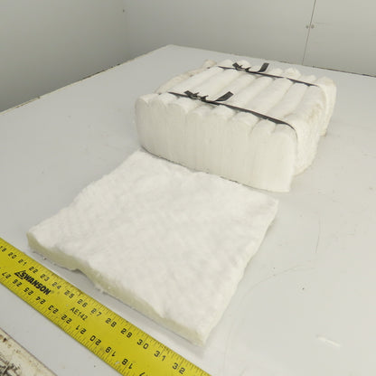 K-Lite #8 RCF Refractory Ceramic Fiber Blanket 1" x 10" x 12" L Lot Of 8