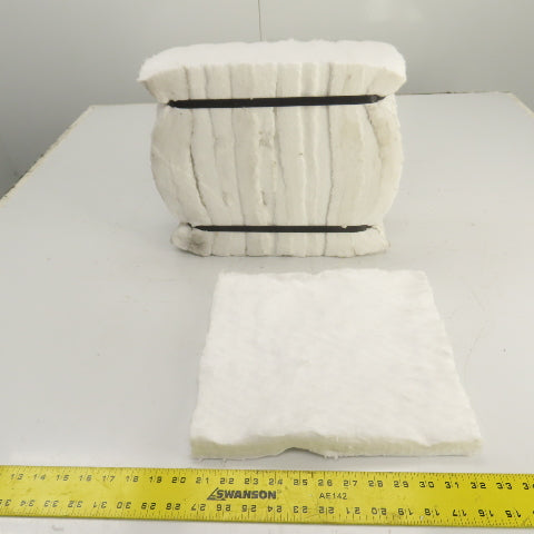K-Lite #8 RCF Refractory Ceramic Fiber Blanket 1" x 10" x 12" L Lot Of 8