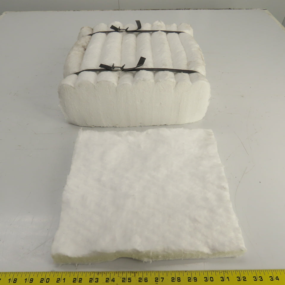 K-Lite #8 RCF Refractory Ceramic Fiber Blanket 1" x 10" x 12" L Lot Of 8