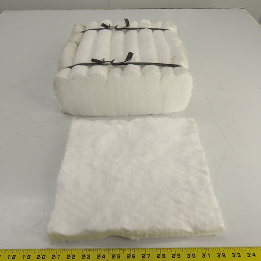 K-Lite #8 RCF Refractory Ceramic Fiber Blanket 1" x 10" x 12" L Lot Of 8