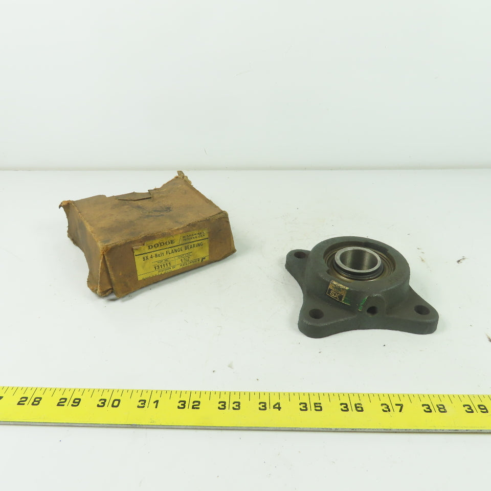 Dodge 131111 SX 1-3/16" 4-Bolt Flange Mount Ball Bearing