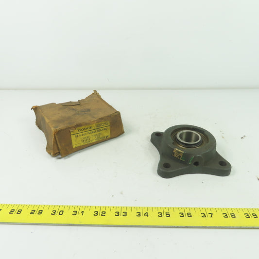 Dodge 131111 SX 1-3/16" 4-Bolt Flange Mount Ball Bearing