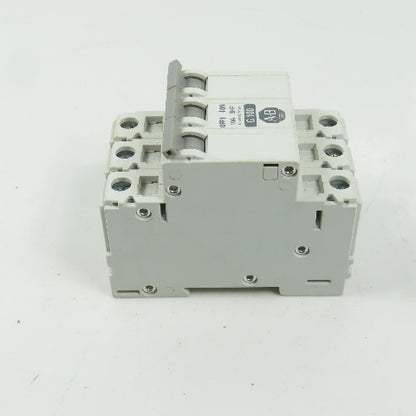 Allen Bradley 1492-CB3 Ser C G100 10A Three 3-Pole Circuit Breaker 480/277V 3PH