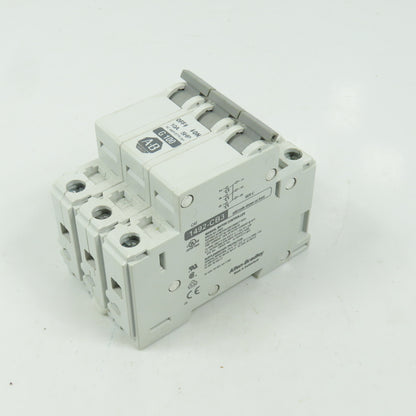 Allen Bradley 1492-CB3 Ser C G100 10A Three 3-Pole Circuit Breaker 480/277V 3PH