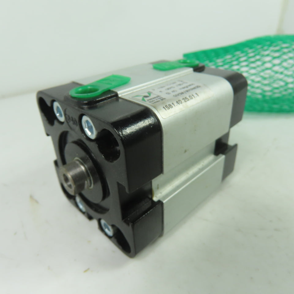 Pneumax 1581.40.25.01.1 Pneumatic Cylinder 40mm Bore 25mm Stroke 10Bar NEW