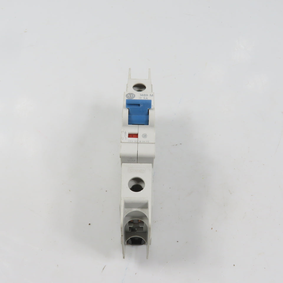 Allen Bradley 1489-M1C050 Ser D 5A Single 1-Pole Circuit Breaker 277V