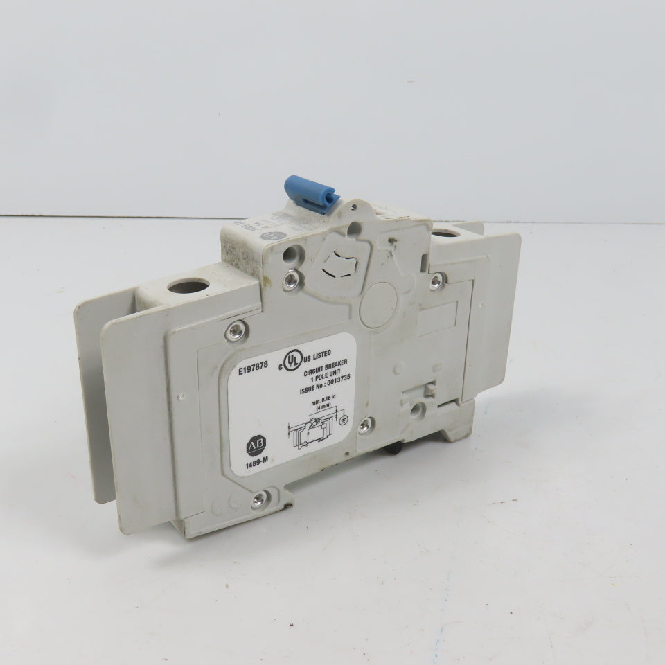 Allen Bradley 1489-M1C050 Ser D 5A Single 1-Pole Circuit Breaker 277V