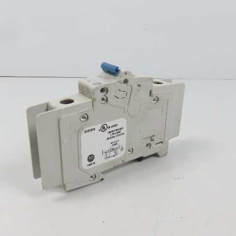 Allen Bradley 1489-M1C050 Ser D 5A Single 1-Pole Circuit Breaker 277V