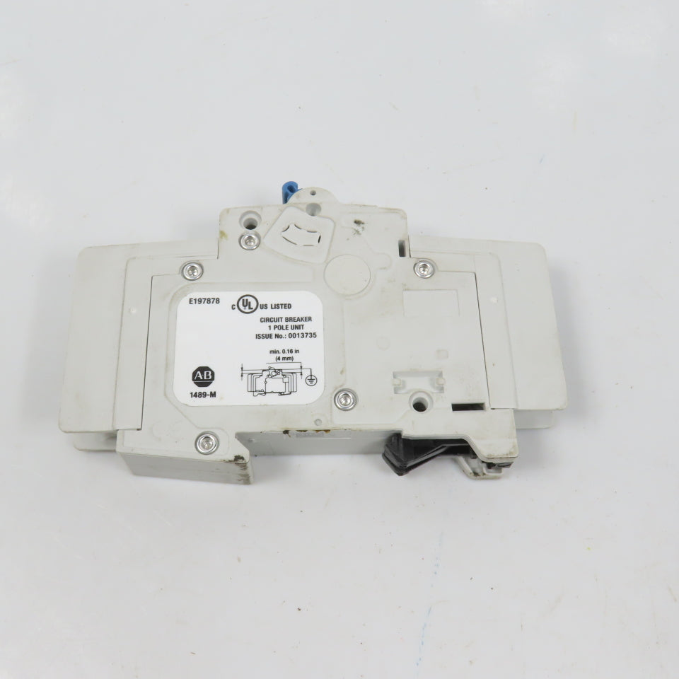 Allen Bradley 1489-M1C050 Ser D 5A Single 1-Pole Circuit Breaker 277V