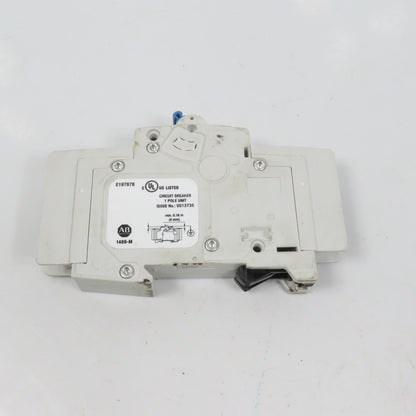 Allen Bradley 1489-M1C050 Ser D 5A Single 1-Pole Circuit Breaker 277V